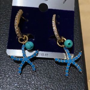 Starfish earrings